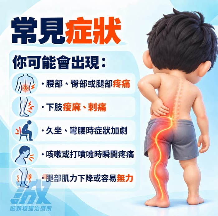 椎間盤突出常見症狀自我檢測 椎間盤突出常見症狀自我檢測
